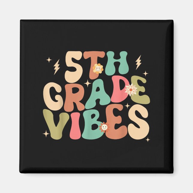 5:e klassens vibbar Groovy tillbaka till skolan Magnet (Framsidan)