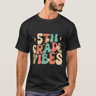 5:e klassens vibbar Groovy tillbaka till skolan T Shirt