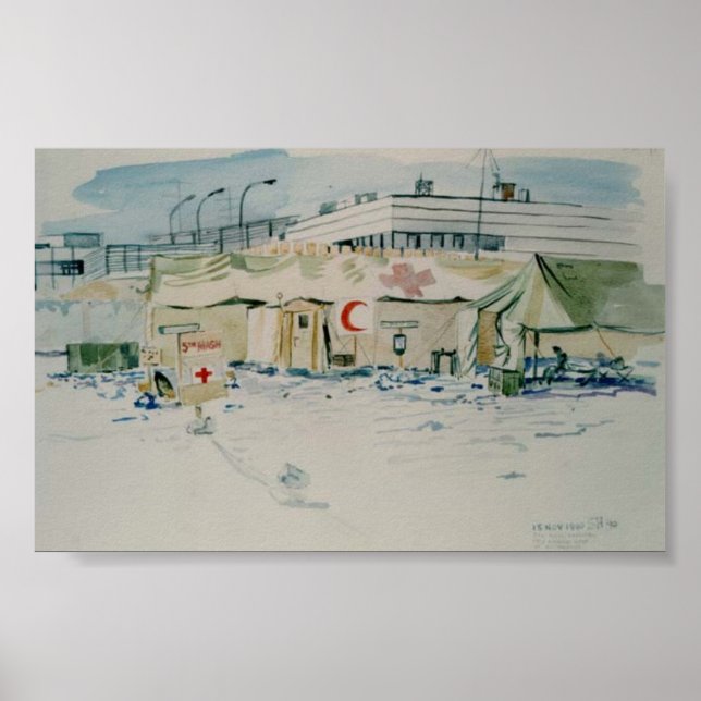 5:e MASH, Ad-Damman, Saudiarabien Poster (Framsidan)