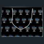 5:e Natten Hanukkah Glitter Large Gift Bag<br><div class="desc">Hanukkah 2022 börjar på kvällen Söndag den 18 december och slutar på kvällen måndagen den 26 december</div>