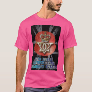 5:e ROYALET INISKILLING DRAGOON GUARARDS T Shirt