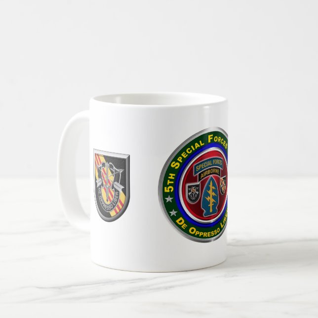 5:e Speciella styrgruppen Airborne Kaffemugg (Framsida vänster)