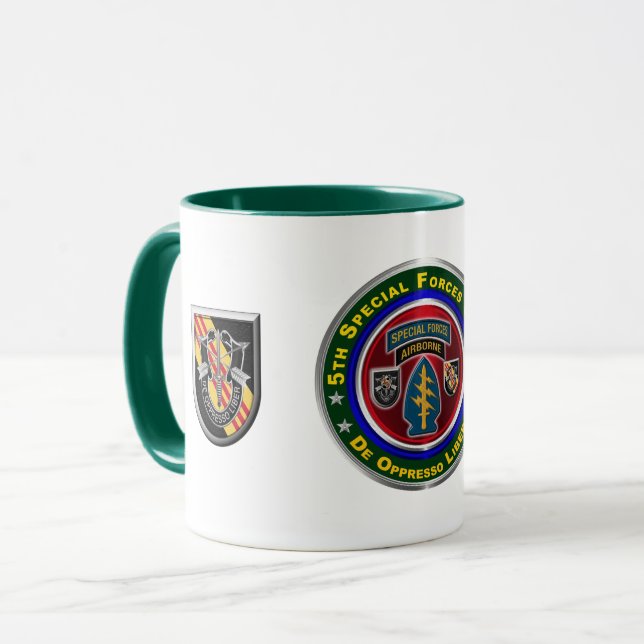 5:e Speciella styrgruppen Airborne  Mugg (Framsida vänster)