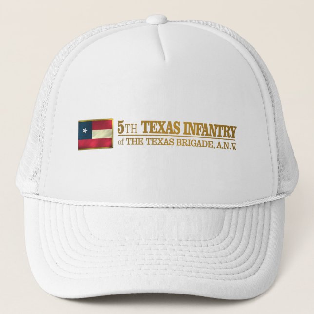 5:e Texas Infantry (BA2) Truckerkeps (Framsida)