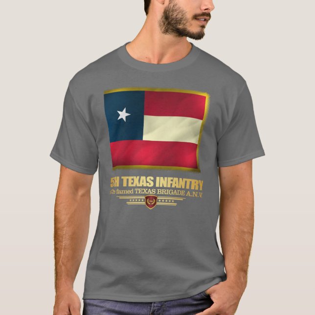 5:e Texas Infantry T-shirt (Framsida)