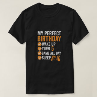 5:e vändningen 5 Min Perfekt på födelsedagsspel T Shirt