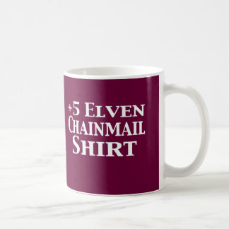 +5 Elven Chainmail skjortagåvor Kaffemugg