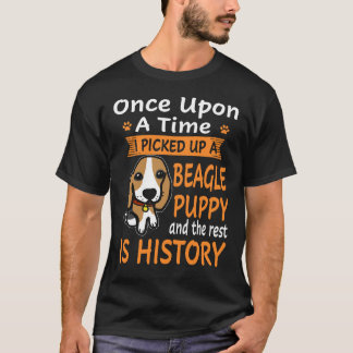 5 En gång för länge sedan - Beagle valp T Shirt
