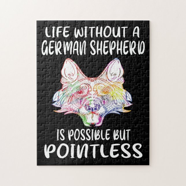 5 Ett liv utan tysk herde är möjligt, men p Pussel (Vertikal)