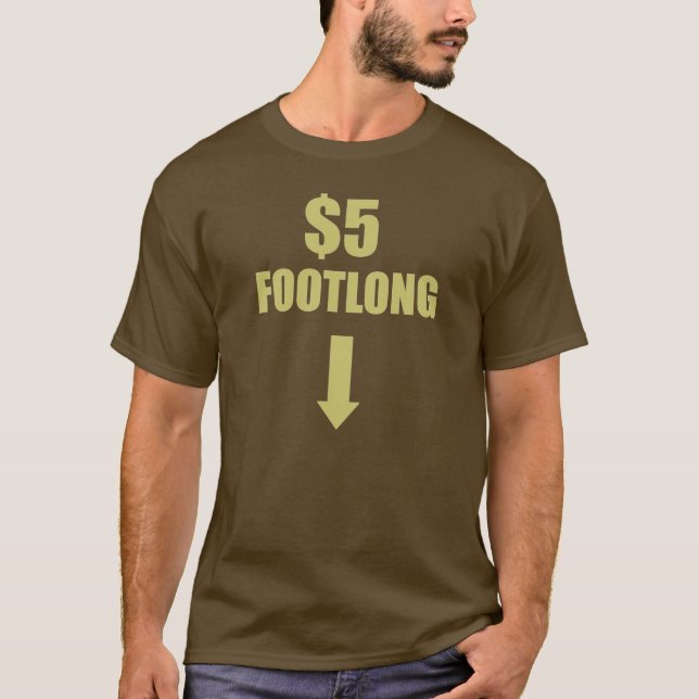 $5 FOOTLONG TRÖJA (Framsida)