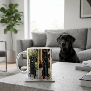 5 Foto Collage Mall Gör Ditt Eget Roligt Kaffemugg