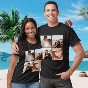 5 Fotokollage-Personlig för Anpassningsbar T Shirt