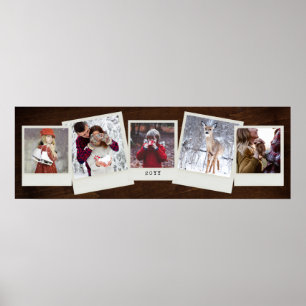 5 fotokollage poster