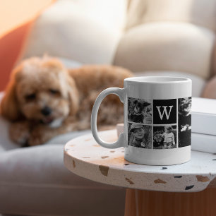 5-fotomall, Personlig Monogram Kaffemugg