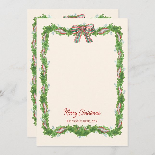 5 foton buggar rustik jul Foto Julkort (Fram/baksida)