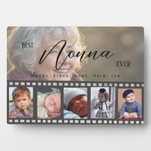 5 Grandchildren Reel Photo Collage Grandma Photo