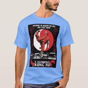 5 INSLAG KUNG FU T SHIRT