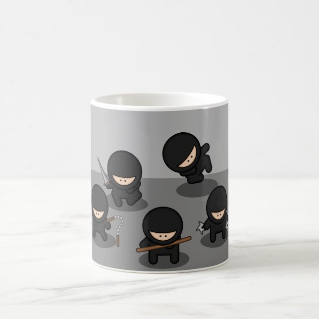 5 Little ninjas Kaffemugg (Center)