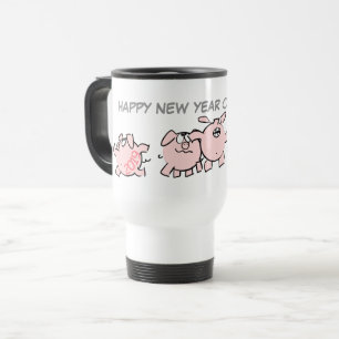 5 Lönsam illustration av Tecknaden Gris År 2019 Re Resemugg
