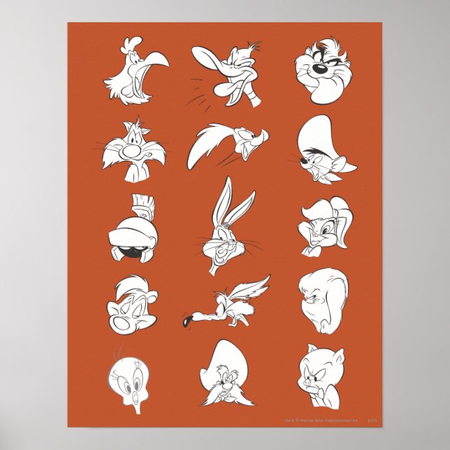 # 5 LOONEY TUNES™ Photo Op Poster (Framsidan)