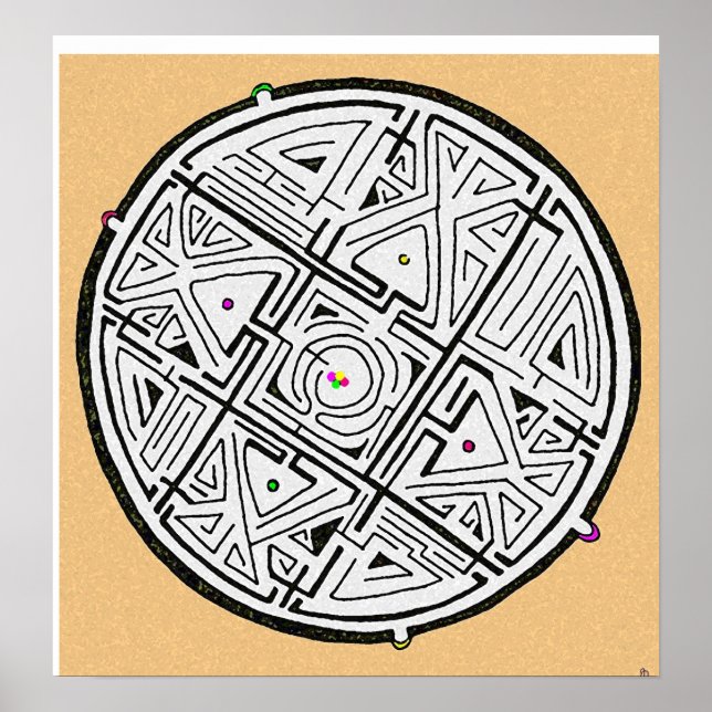 5 lösningar kombinerar design poster (Framsidan)