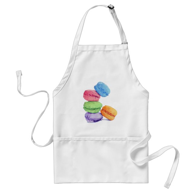 5 Macaron Apron Förkläde (Framsidan)