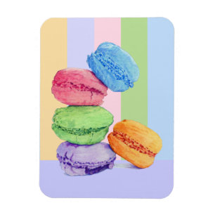 5 Macaron rand Flexi Magnet
