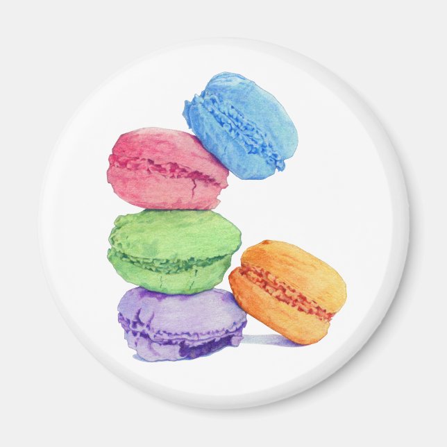 5 Macarons magnet (Framsidan)
