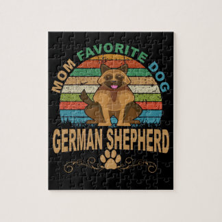 5 Mamma Favorite Hund German Shepherd Pussel