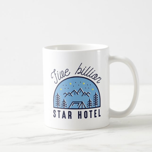 5 miljarder Star Hotel Kaffemugg (Höger)