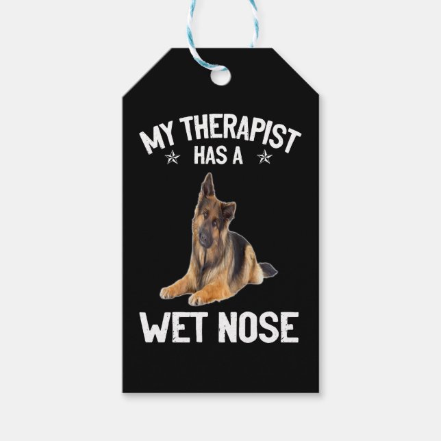 5 Min terapi har en Blöt Presentetikett (Framsidan)