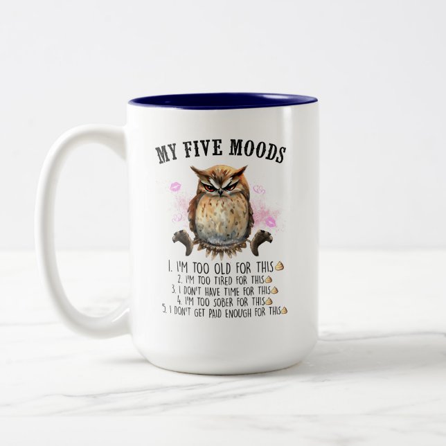 5 Moods Kaffe Mugg (Vänster)