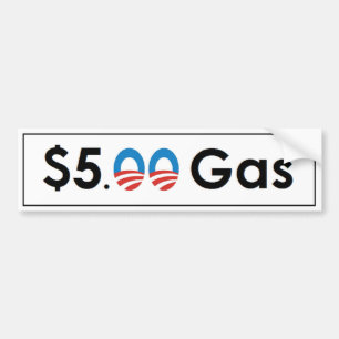 $5 Obama gasar Bildekal