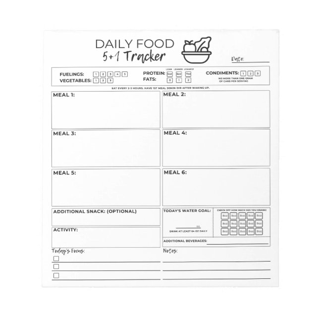 5 och 1 Anteckningsblock (5,5X6) (Framsida)