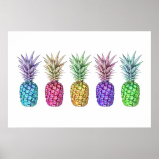 5 Panas-bilder Skriv ut Poster