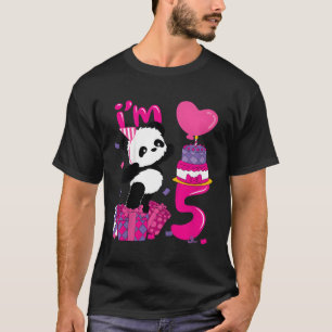 5 Panda T Shirt