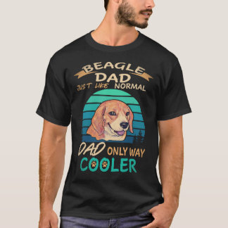 5 Pappa - Beagle Pappa Cooler Beagle T Shirt