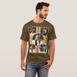 5 Photo Best Pappa 20XX Wood Grain Diagonal T Shirt