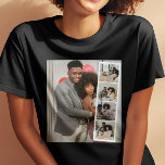 5 Photo Booth Modern Personlig T Shirt<br><div class="desc">Fem foto Booth Modern Personlig t-shirt för att du ska kunna anpassa med dina egna foton från Ricaso ÄNDRA PROMPLE-FOTOS TILL DIN EGEN</div>