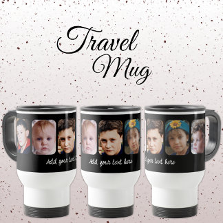 5 photo collage add text black resemugg