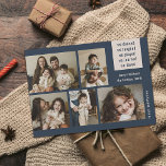 5 Photo Collage Year Granska julflottan Julkort<br><div class="desc">Skicka moderna semesterhälsningar med de här fem fotokorten! De har glatt text som är inriktad på de positiva, även om livet ibland kan vara svårt. Huvudtexten lyder: "vi dansade, vi skrattade, vi spelade, vi lärde oss, vi älskade", men den kan anpassas till en annan ordalydelse om så önskas. Ett enkelt...</div>