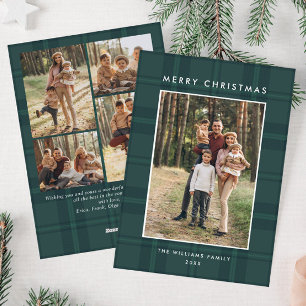 5 Photo Retro-julklapp Hälsning Julkort