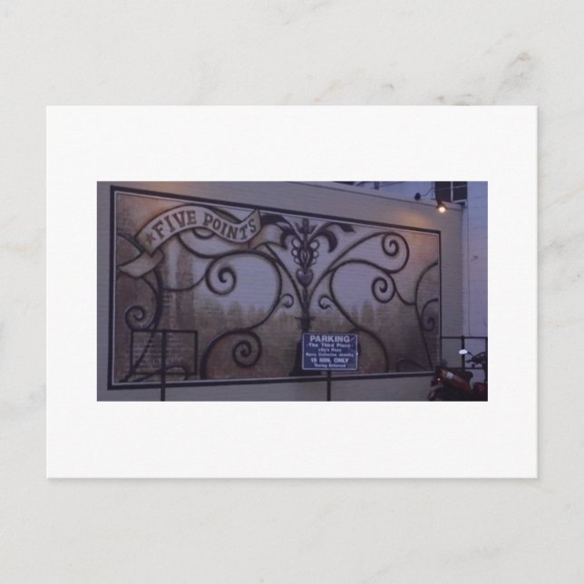 5 poäng i vykort (Framsida)