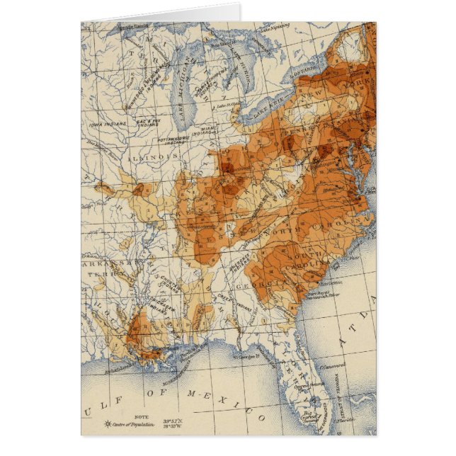 5 Population 1820 Hälsningskort (Framsidan)