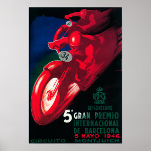 5 Poster av Gran Premio Internat l-motorcykel