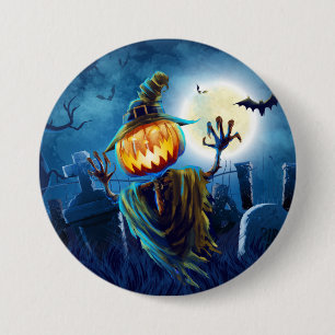 5) pumpa för Halloween läskig plats (alla Knapp
