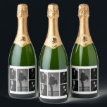 5 Redigerbart fotokollage<br><div class="desc">Tittar du ett unikt och personlig sätt att fira med din familj och besties? Vår redigerbara Photo Collage mousserande vin-etikett är perfekten som tillägg till alla firande! Vare sig det är en julklapp, en firande vid ett särskilt tillfälle eller en påminnelse om din favoritsemester, ger vår gnistrande vin-etikett dig möjlighet...</div>