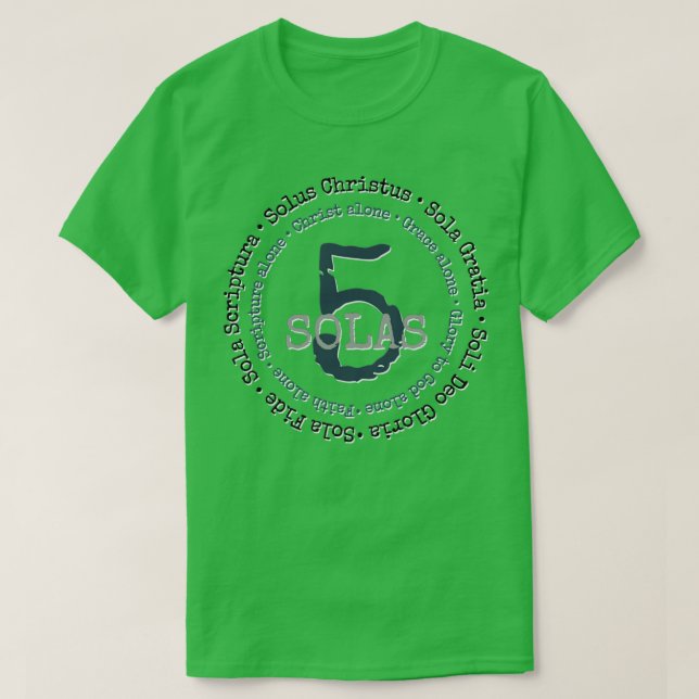 5 Reformeringens art T Shirt (Design framsida)