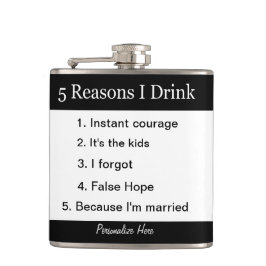 5 resonerar mig dricker fickplunta