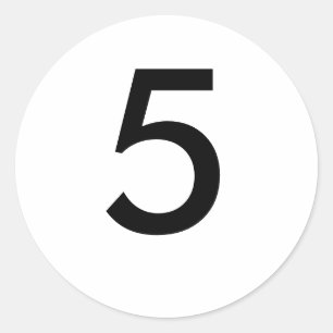 5 RUNT KLISTERMÄRKE